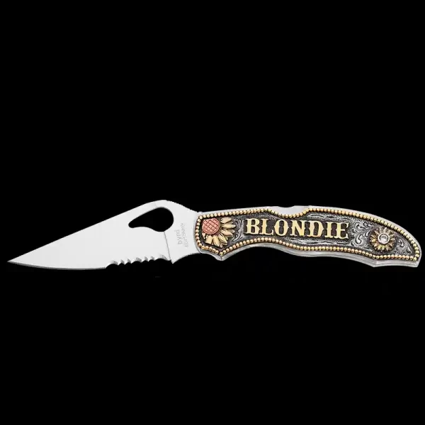 Desert Bloom Custom Knife